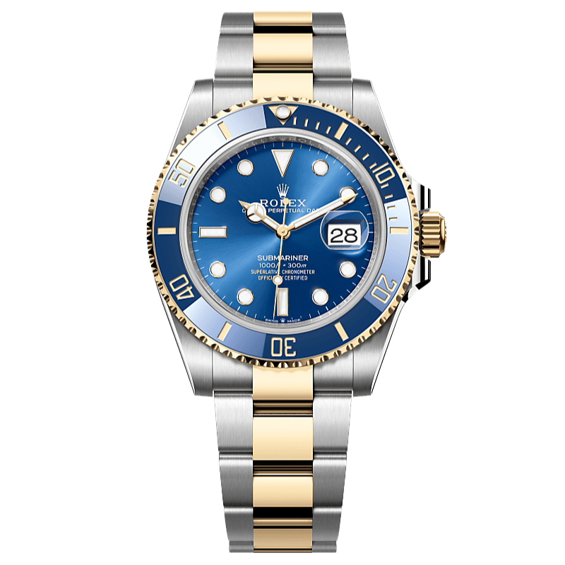 Rolex Submariner Gold Blue